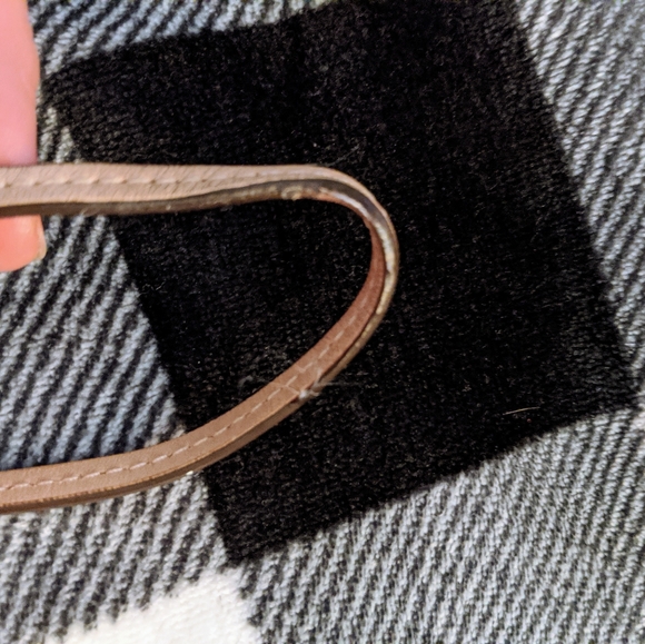 Coach Coated Canvas Tan Wristlet - Picture 5 of 11